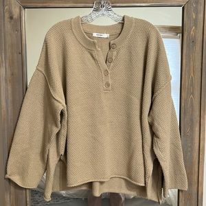 Henley sweater size L. Bought from Vici.